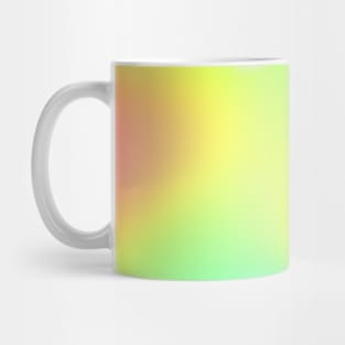 Rainbow Colors Abstract Blurry Gradient Ombre Soft Tie Dye Look Mug